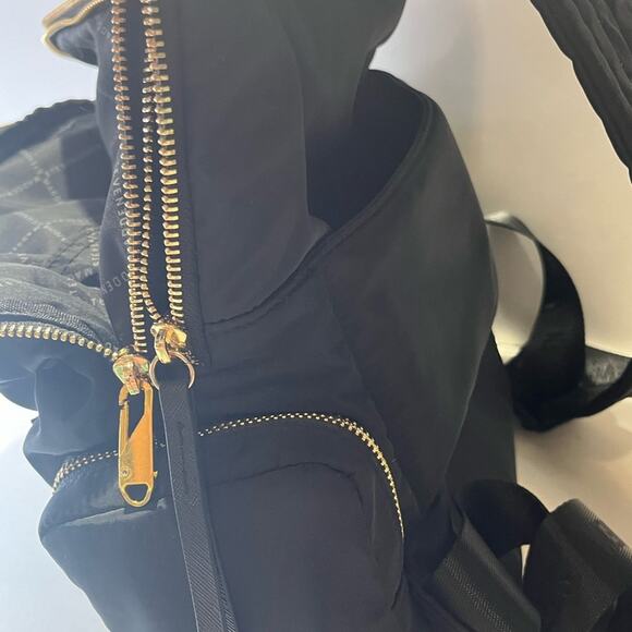 NWOT Steve Madden Backpack black and gold main image 10